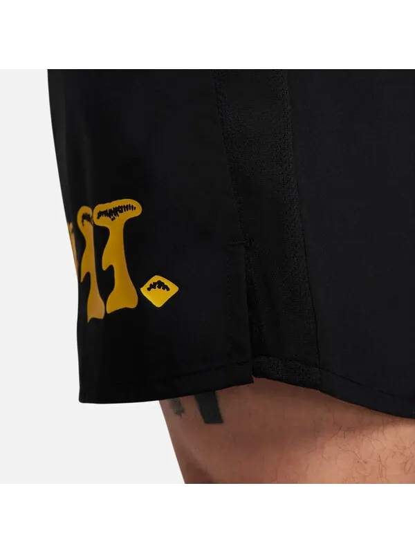 Шорты challenger dri fit 7" shorts подкладка шорты Nike — изображение 4 из 4, черный/золотистый
