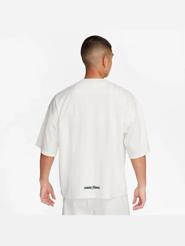 Футболка спортивная модная футболка Nike — изображение 2 из 4, бежевый/белый