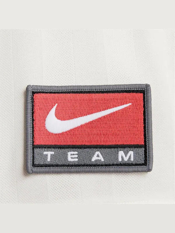 Футболка спортивная модная футболка Nike — изображение 3 из 4, бежевый/белый