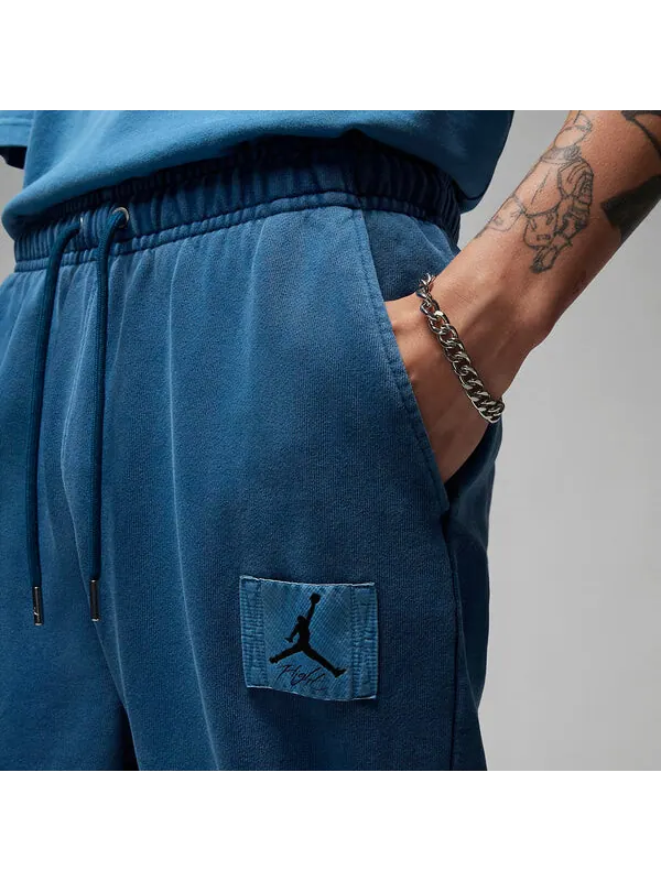 Брюки Essentials флисовые потертые брюки Air Jordan — изображение 2 из 4, синий/мульти
