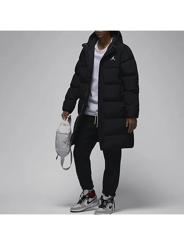 Пальто пуховик Air Jordan — изображение 2 из 3, черный