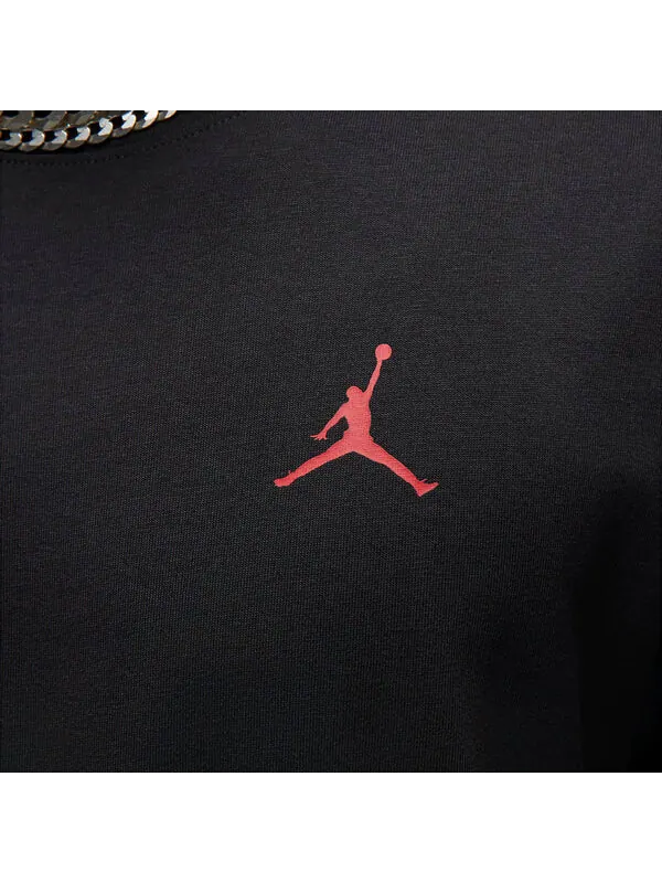 Футболка Air Jordan Evolution T-Shirt 'Black' — изображение 2 из 4, черный/мульти