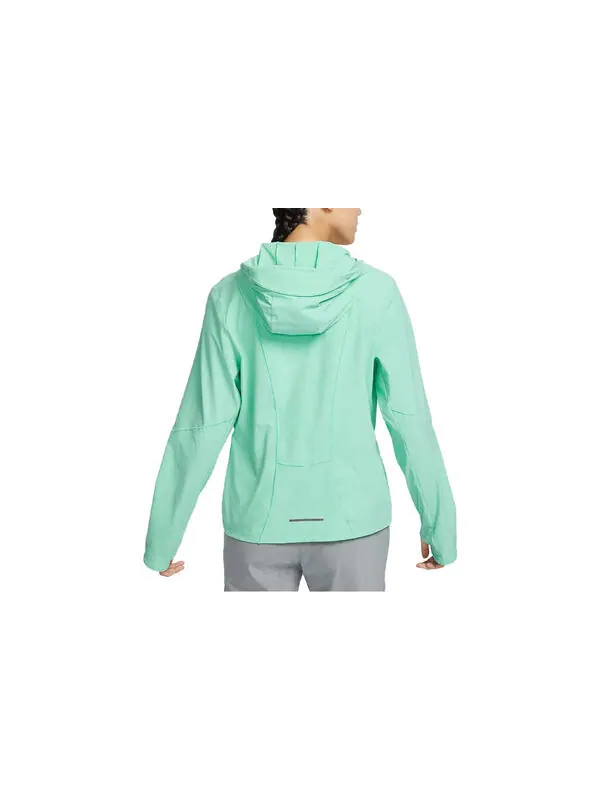 Куртка (WMNS) Nike Swift UV Running Jacket 'Jade green' — изображение 2 из 4, зеленый