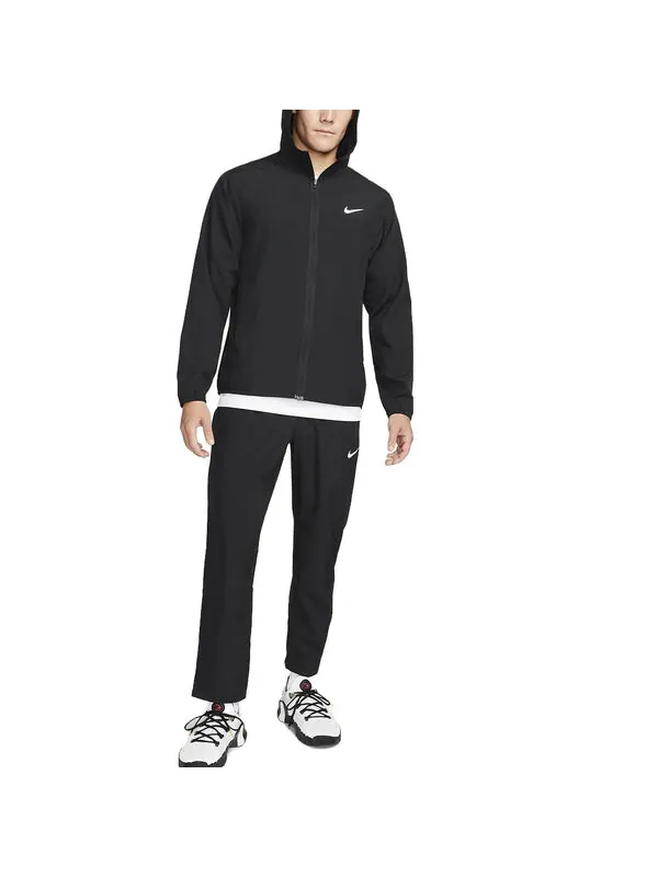 Куртка Nike Dri-Fit Foam Woven Hoody Jacket 'Black' — изображение 3 из 3, черный