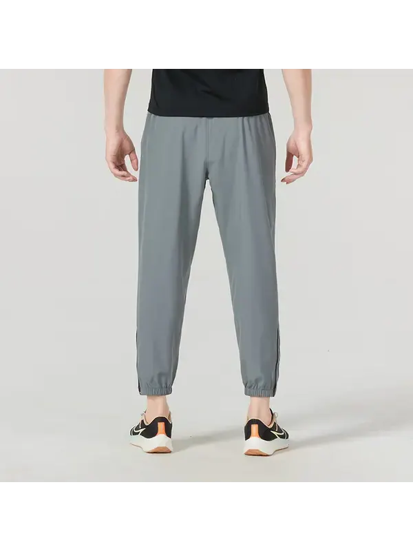 Брюки от dri fit зауженные универсальные брюки Nike — изображение 3 из 3, серый