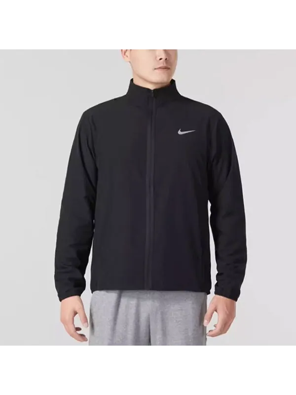 Куртка Nike Form Dri-FIT Versatile Jacket 'Black' — изображение 2 из 4, черный