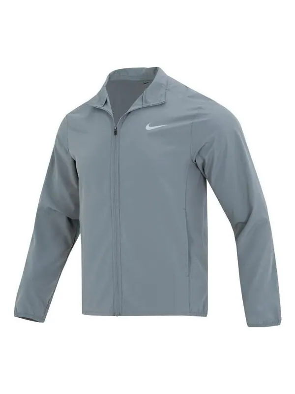 Куртка Nike Form Dri-FIT Hooded Versatile Jacket 'Smoke Grey' — изображение 1 из 4, серый