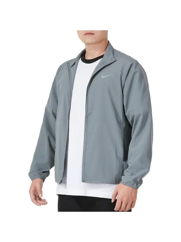 Куртка Nike Form Dri-FIT Hooded Versatile Jacket 'Smoke Grey' — изображение 3 из 4, серый