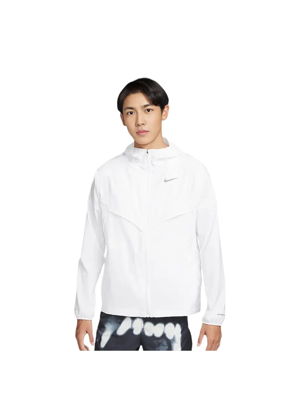 Куртка Nike Windrunner Repel Running — изображение 3 из 3, белый