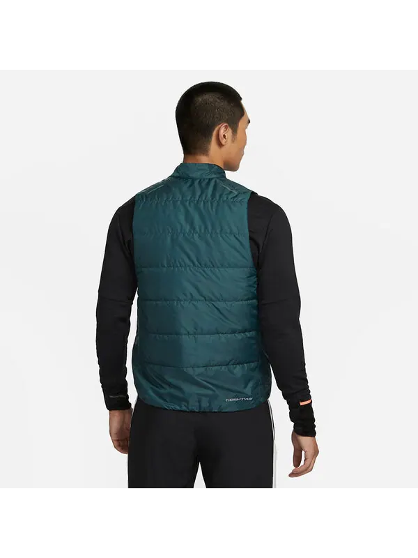 Жилеты therma fit adv repel down жилет для бега Nike — изображение 2 из 4, зеленый