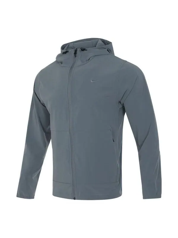 Куртка Nike Unlimited Water-Repellent Hooded Versatile Jacket 'Grey' — изображение 1 из 4, серый
