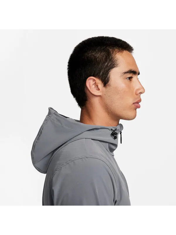 Куртка Nike Unlimited Water-Repellent Hooded Versatile Jacket 'Grey' — изображение 3 из 4, серый