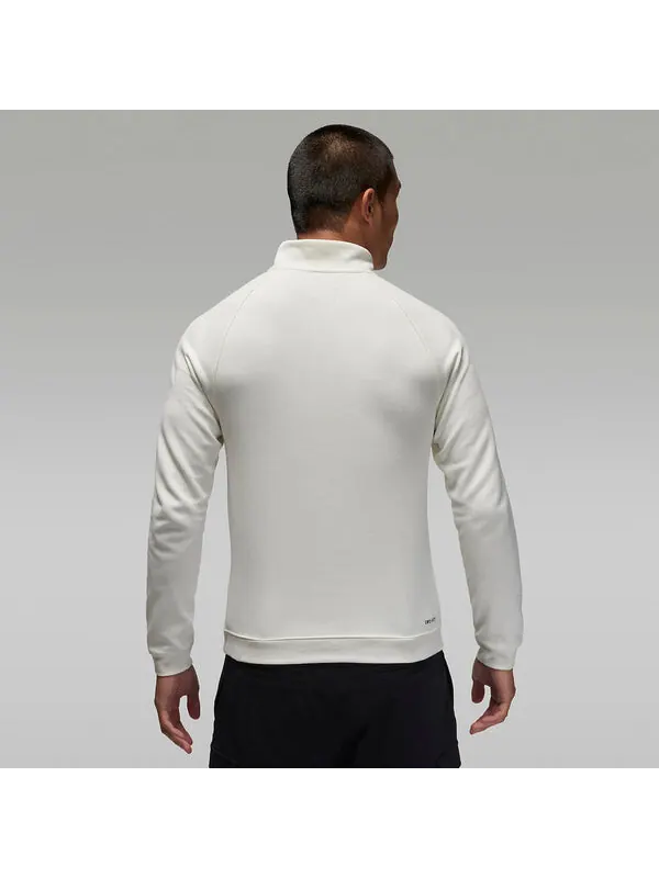 Футболка Air Jordan Sport Golf Half-Zip Top 'White' — изображение 2 из 2, белый