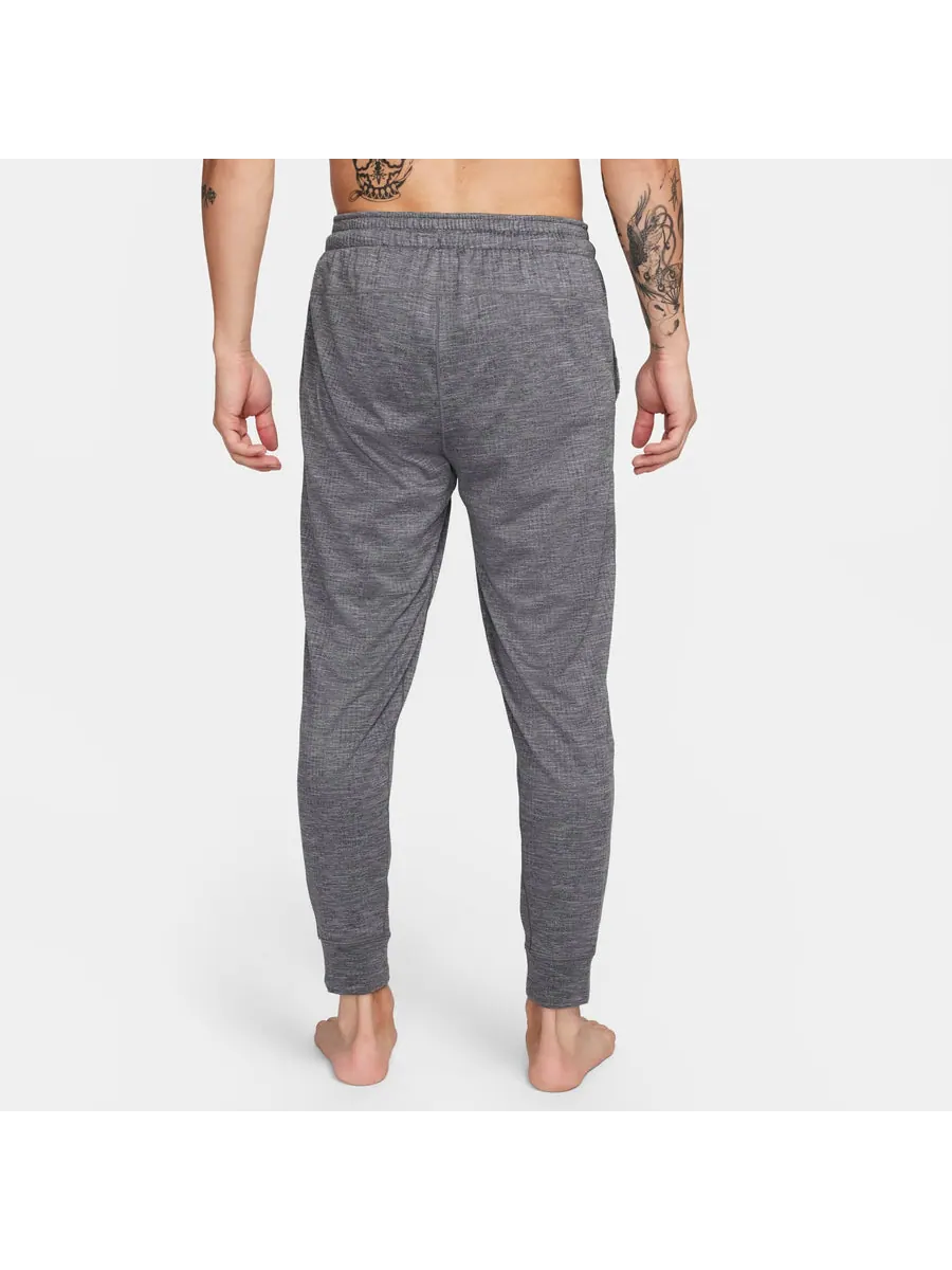 Спортивные брюки Nike Solid Mid-Waist Drawstring Joggers 'Grey' — изображение 2 из 5, серый