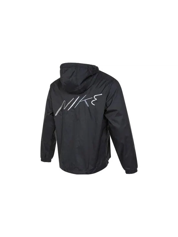 Куртка Nike Club Windbreakers Jacket 'Black' — изображение 2 из 4, черный/мульти