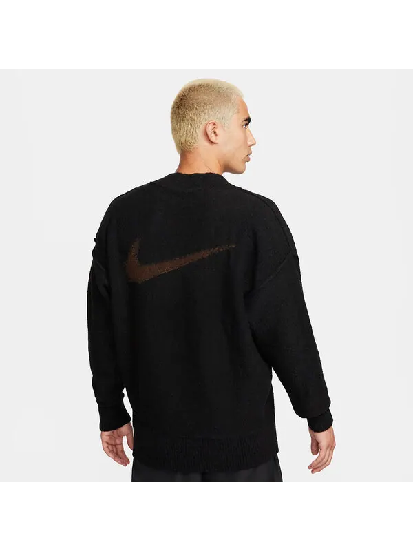 Свитера спортивная одежда tech pack v вязаный свитер Nike — изображение 2 из 4, черный