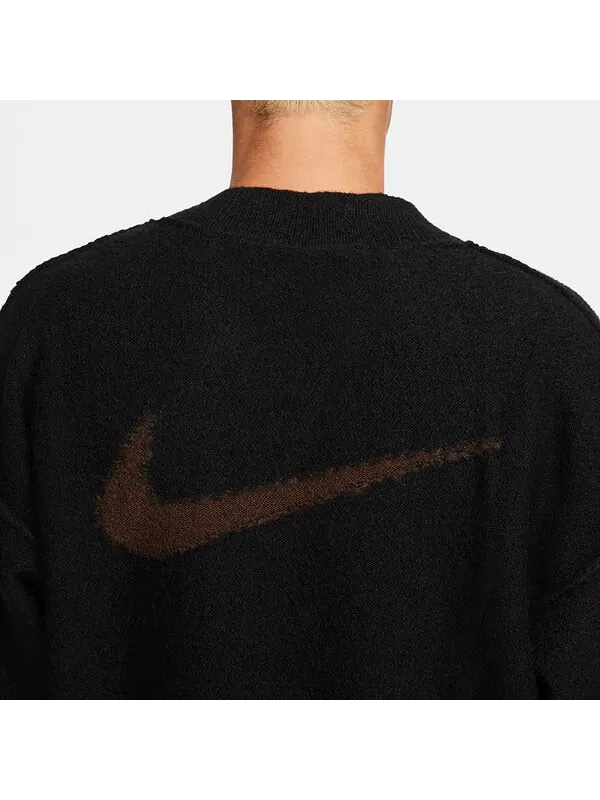 Свитера спортивная одежда tech pack v вязаный свитер Nike — изображение 4 из 4, черный