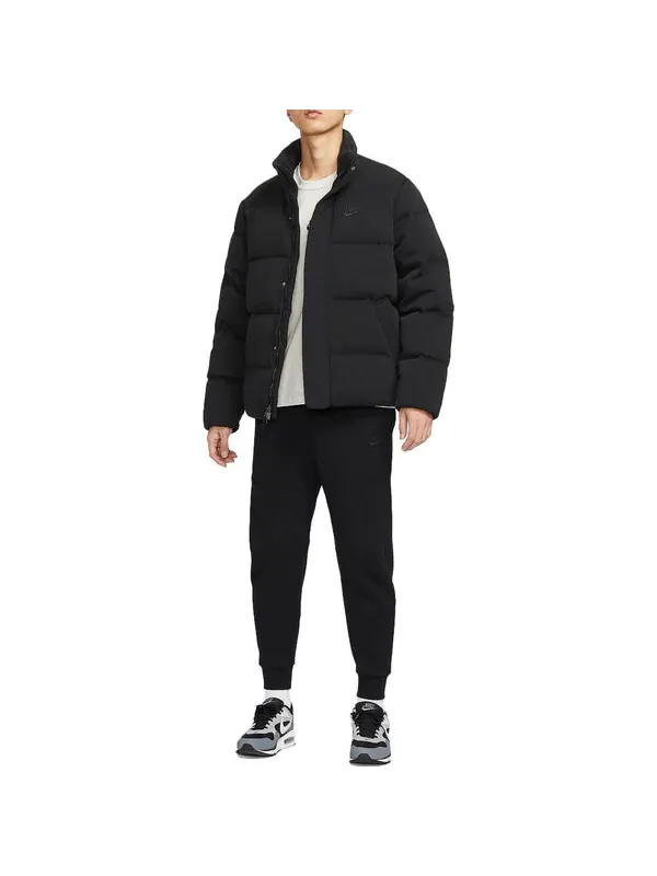 Куртка nsw oversize стеганые Куртка Nike — изображение 3 из 4, черный
