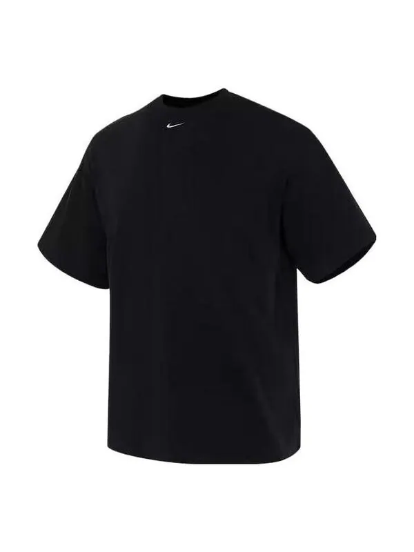 Футболка solo swoosh heavyweight с коротким рукавом Nike — изображение 1 из 2, черный