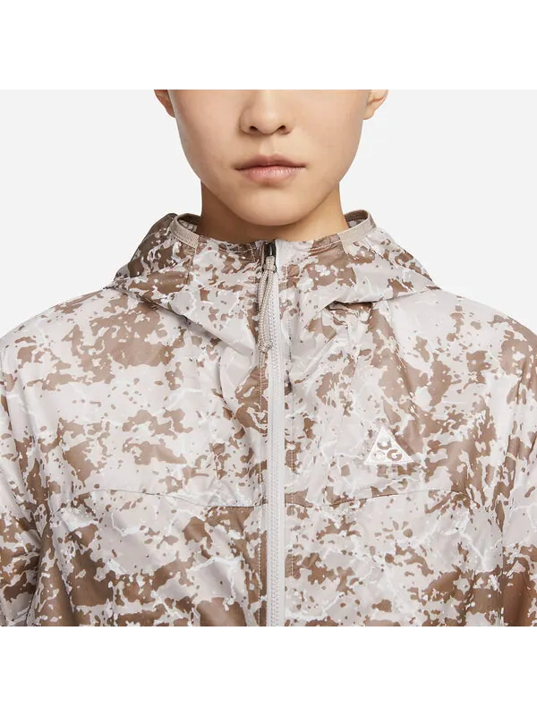 Куртка acg print trail jacket Nike — изображение 2 из 4, коричневый