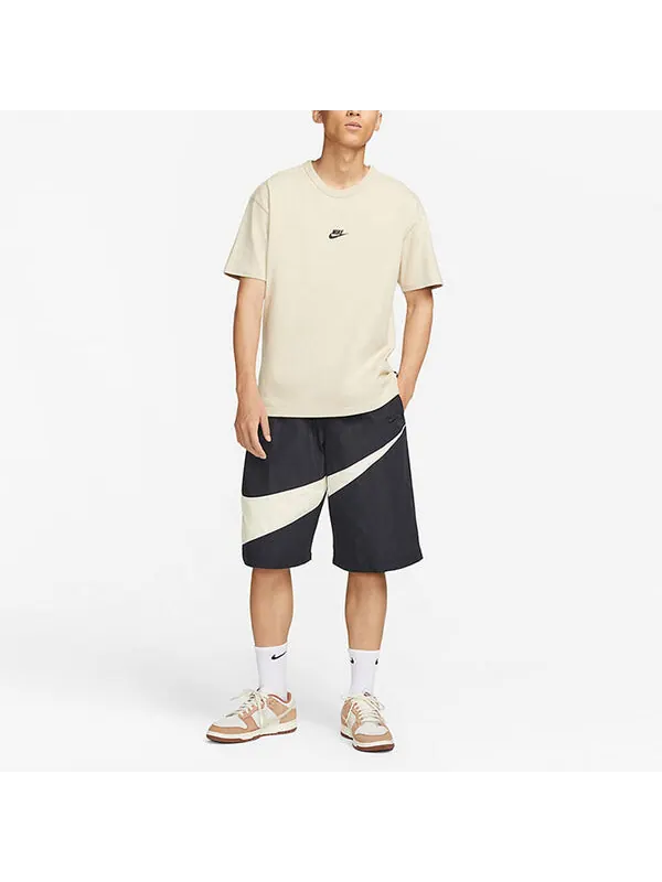 Шорты swoosh плетеные шорты Nike — изображение 3 из 4, черный/мульти