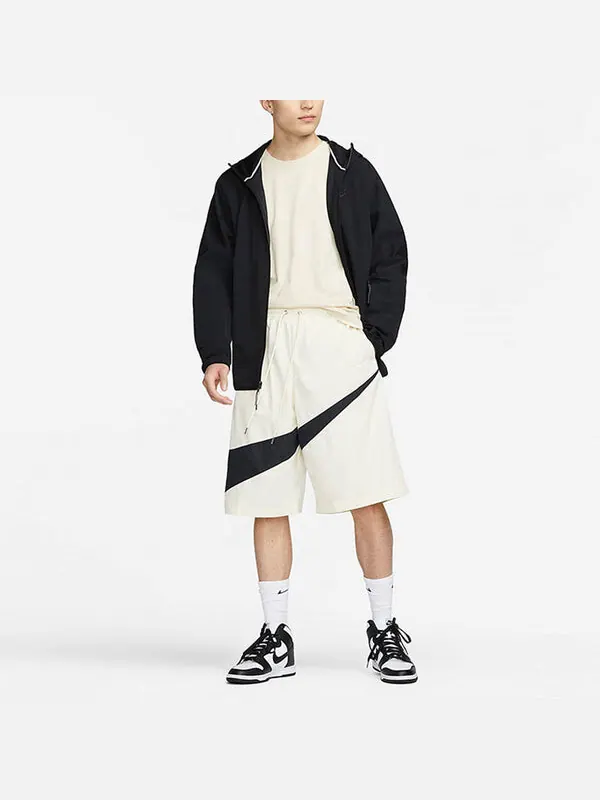 Шорты swoosh плетеные шорты Nike — изображение 2 из 3, черный