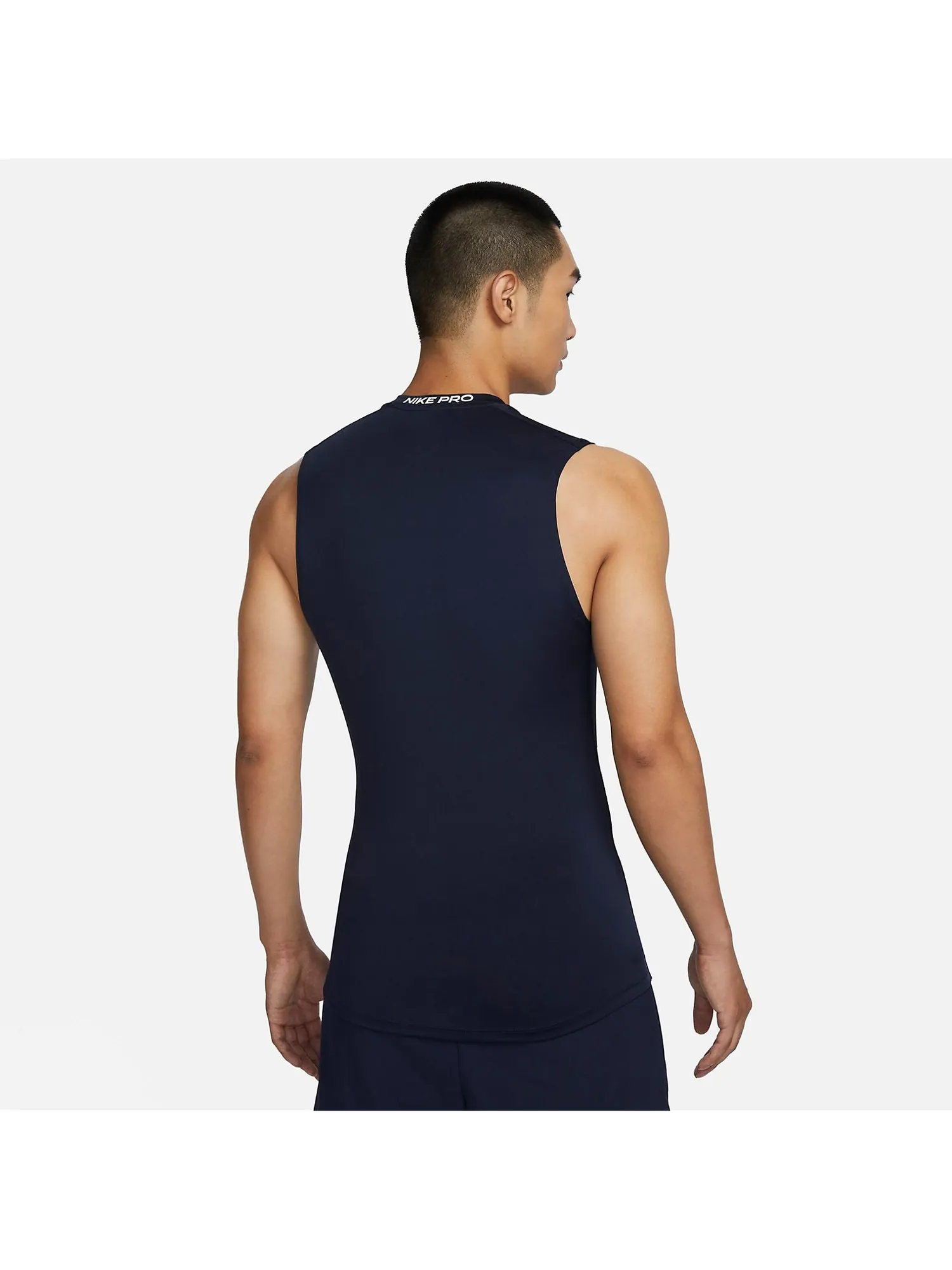 Спортивный топ Nike Pro Dri-FIT Tight Sleeveless Fitness Top 'Black' FB7915-451 — изображение 2 из 4, черный