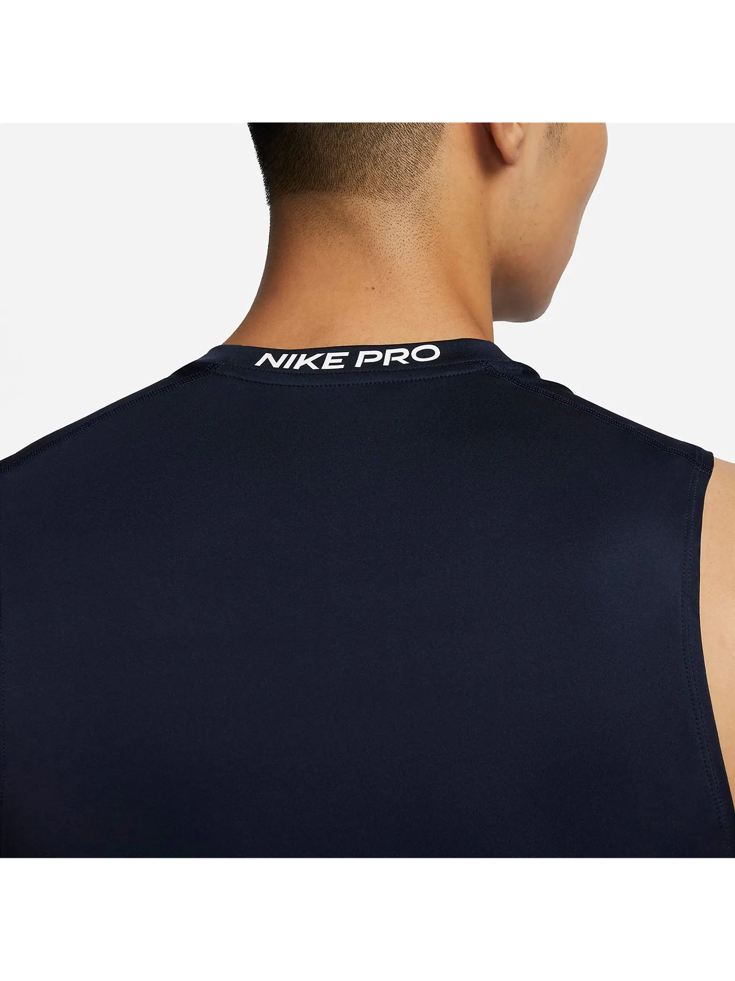 Спортивный топ Nike Pro Dri-FIT Tight Sleeveless Fitness Top 'Black' FB7915-451 — изображение 4 из 4, черный