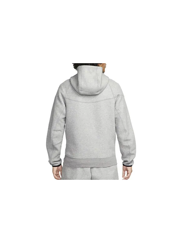 Куртка tech fleece windrunner hooded jacket 'grey' Nike — изображение 2 из 2, серый