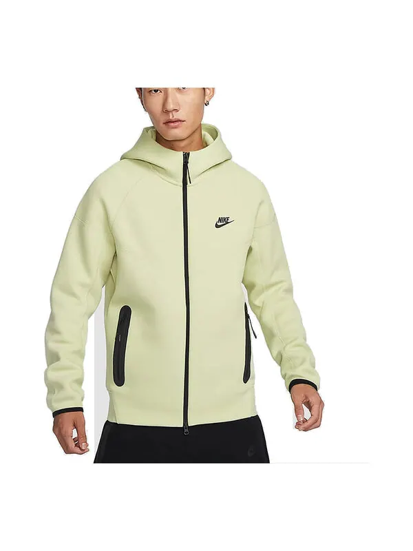 Куртка техническая флисовая куртка-ветровка на молнии Nike — изображение 1 из 4, желтый/зеленый