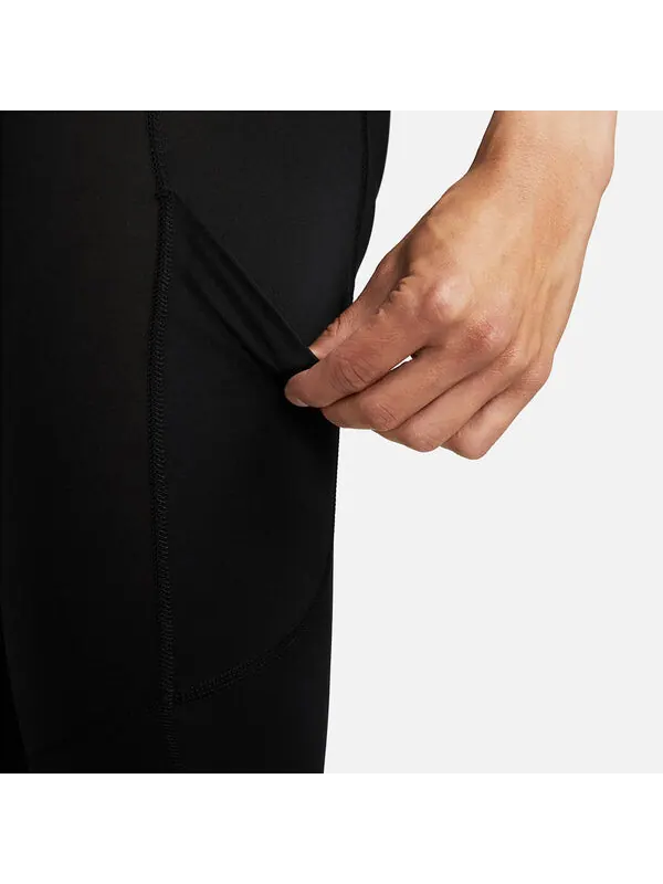 Шорты pro dri fit длина 3 4 леггинсы для фитнеса Nike — изображение 3 из 4, черный