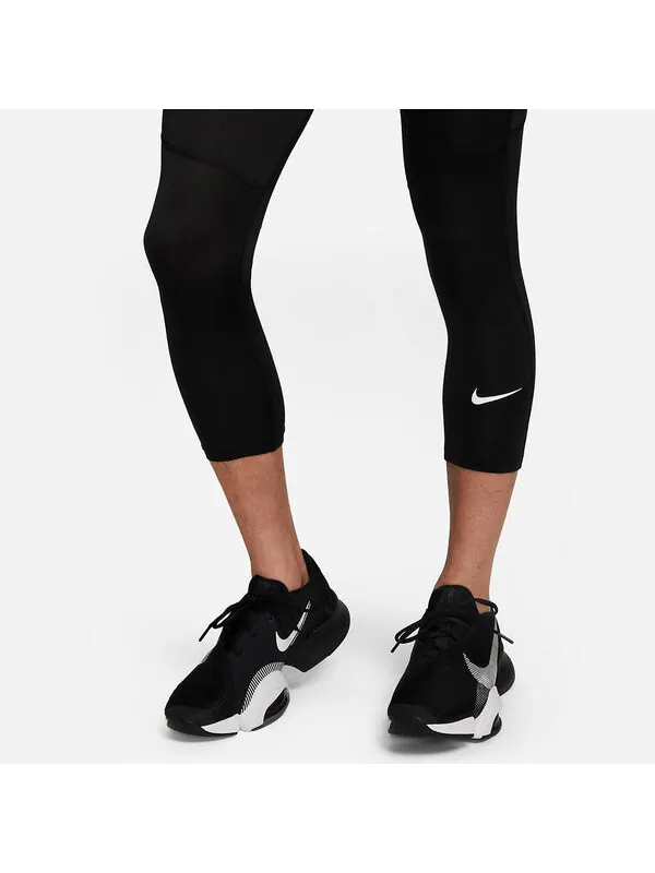 Шорты pro dri fit длина 3 4 леггинсы для фитнеса Nike — изображение 4 из 4, черный