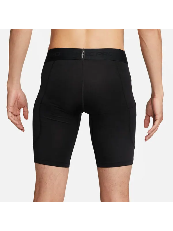 Шорты pro dri fit фитнес длинные шорты Nike — изображение 4 из 4, черный