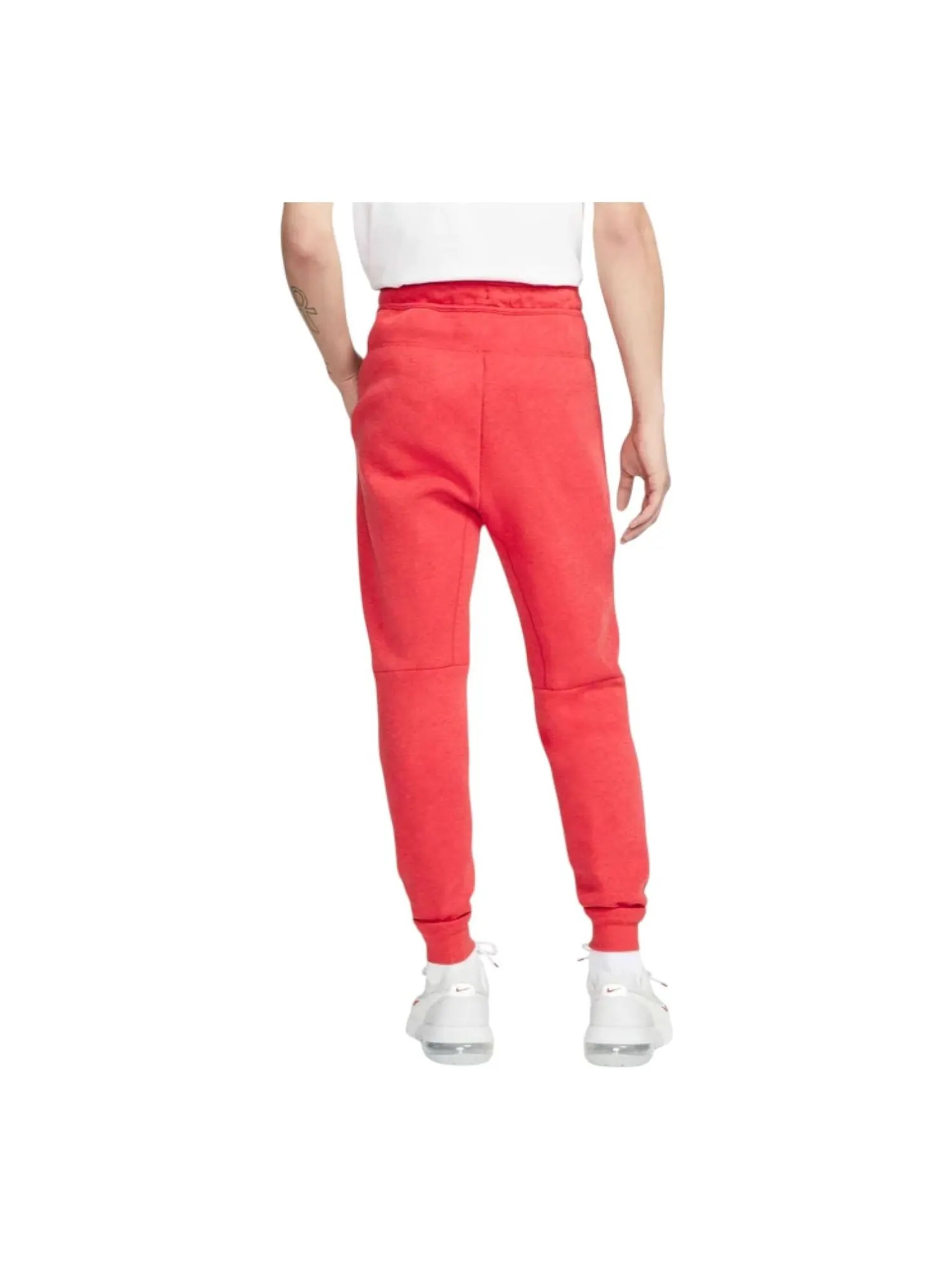 Спортивные брюки Nike Sportswear Tech Fleece Pants 'Light University Red Heather Black' — изображение 2 из 2