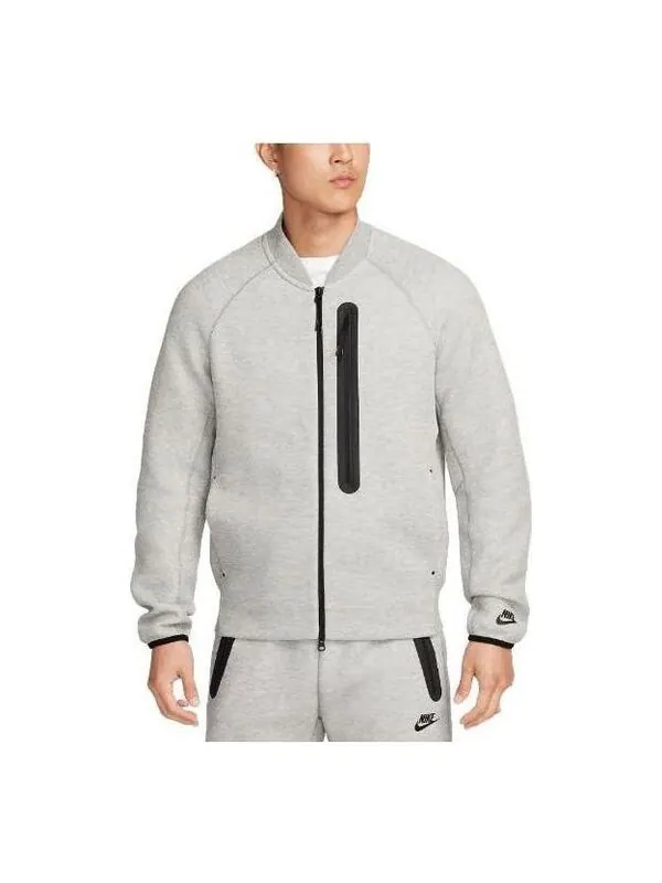 Куртка спортивная флисовая куртка-бомбер Nike — изображение 1 из 4, серый