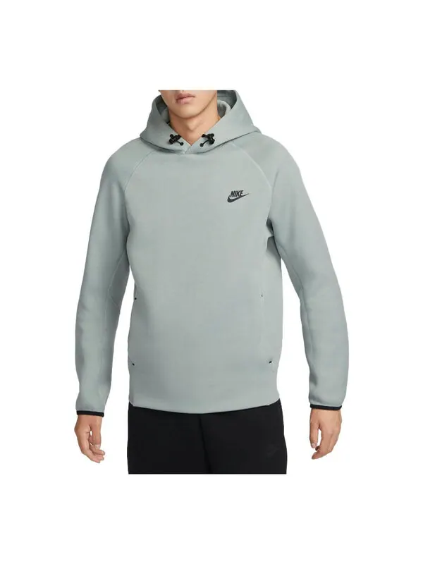 Толстовка Nike Sportswear Tech Fleece Hoodie 'Mica Green' — изображение 1 из 1, зеленый