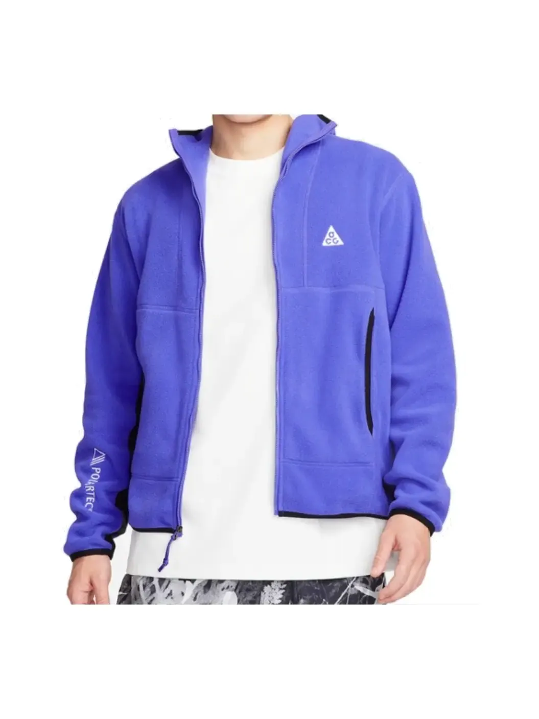 Спортивный топ Nike ACG Wolf Tree Polartec Full-Zip Top 'Persian Violet' FB8083-510 — изображение 1 из 1, фиолетовый