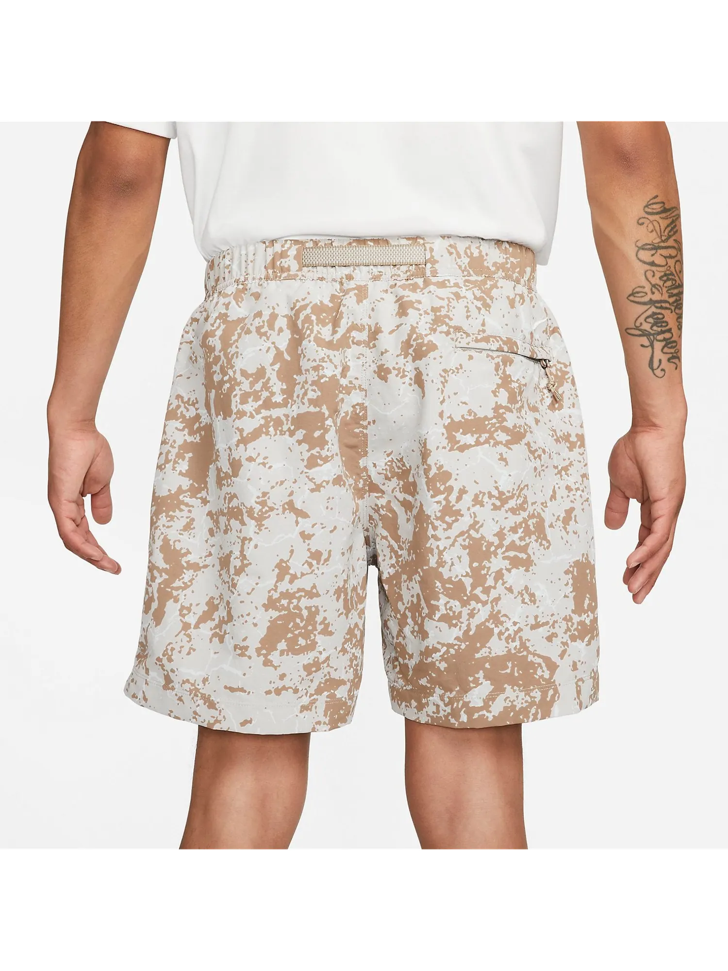 Шорты Nike ACG Trail Woven Shorts 'Grey Beige' — изображение 2 из 5, серый/бежевый