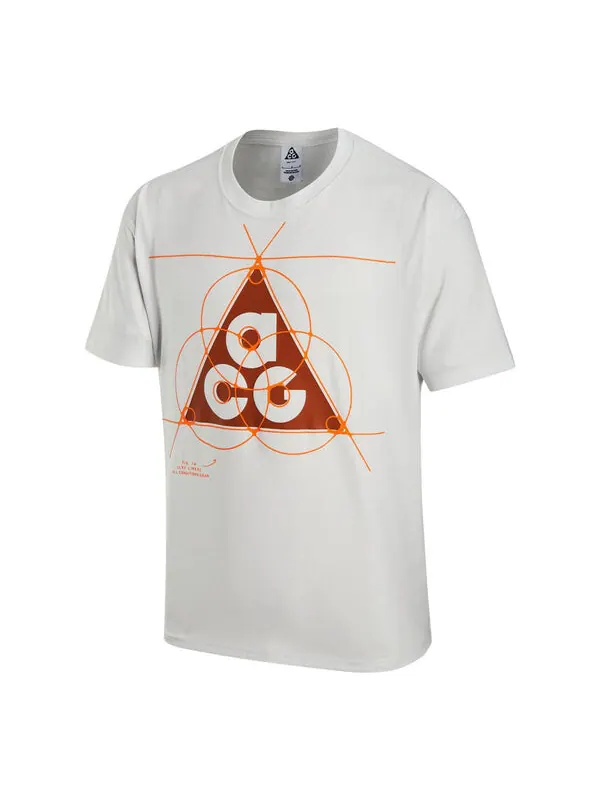 Футболка Nike Acg Leyline T-Shirt 'White' — изображение 1 из 2, белый/мульти