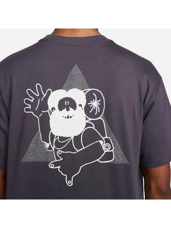 Футболка Nike ACG Hike T-Shirt 'Gridiron' — изображение 3 из 4, серый