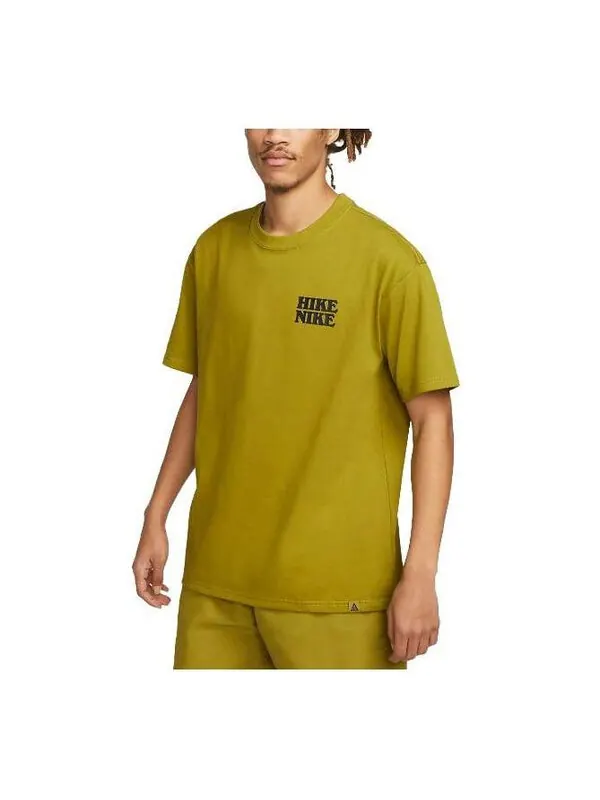 Футболка Nike ACG Hike T-Shirt 'Moss' — изображение 1 из 4, зеленый