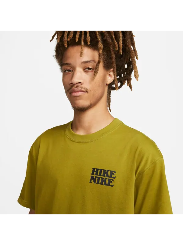 Футболка Nike ACG Hike T-Shirt 'Moss' — изображение 2 из 4, зеленый