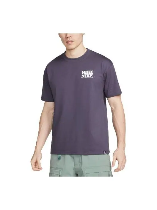 Футболка Nike Acg Hikepy T-Shirt 'Dark Purple' — изображение 1 из 4, темный фиолетовый/мульти