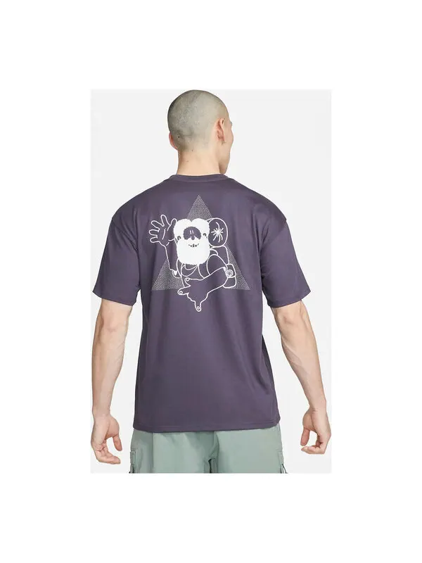 Футболка Nike Acg Hikepy T-Shirt 'Dark Purple' — изображение 4 из 4, темный фиолетовый/мульти