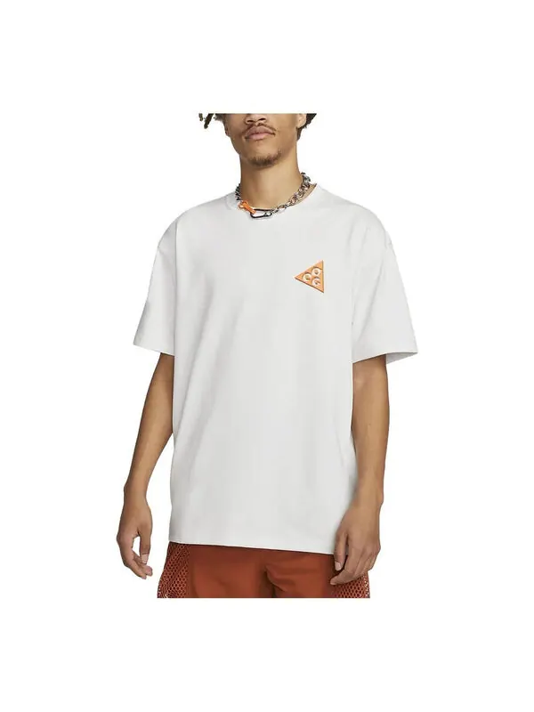 Футболка Nike ACG Vortex T-Shirt 'White' — изображение 1 из 4, белый/мульти