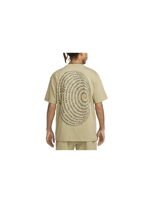 Футболка Nike ACG Vortex T-Shirt 'Neutral Olive' — изображение 2 из 4, оливковый/зеленый/мульти