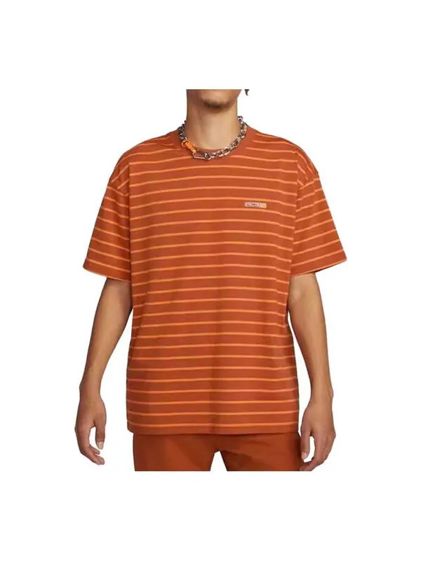 Футболка Nike ACG Stripe T-Shirt 'Orange' — изображение 1 из 3, оранжевый