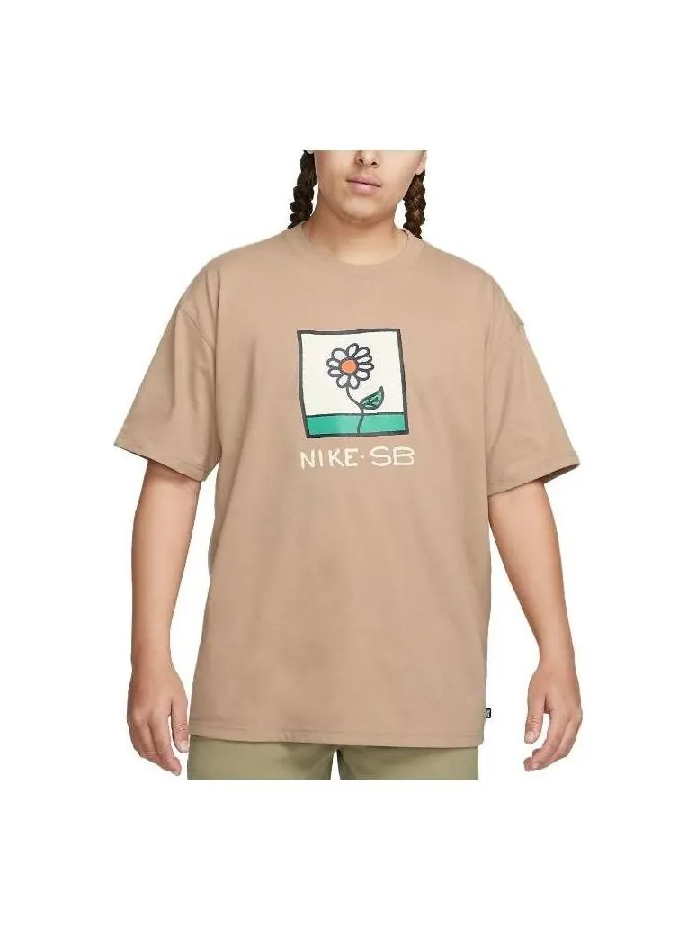 Футболка Nike SB Daisy T-shirt 'Hemp' — изображение 1 из 2, бежевый