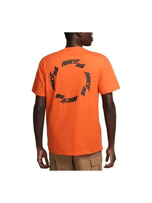 Футболка sb wheel футболка Nike — изображение 1 из 3, оранжевый/мульти
