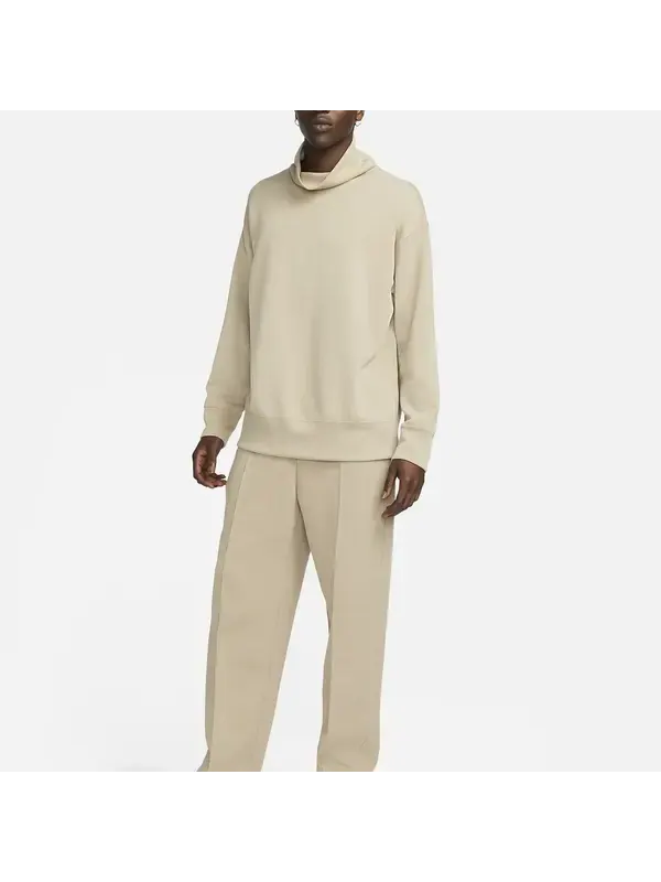 Футболка Nike Tech Fleece Tartle Neck T-Shirt 'Khaki' — изображение 3 из 4, хаки